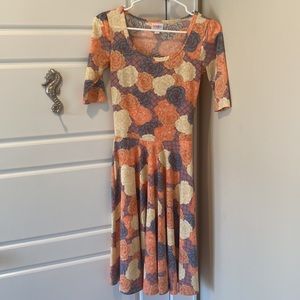 Fun Floral Print Dress by LuLaRoe